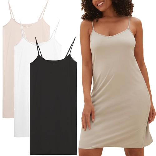 M&S Ladies Lingerie Under Dress Long Length Full Slip Petticoat