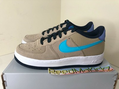 Nike Air Force 1 LV8 2 Khaki Blue GS 7Y Grade School Youth CN5710 201 | eBay