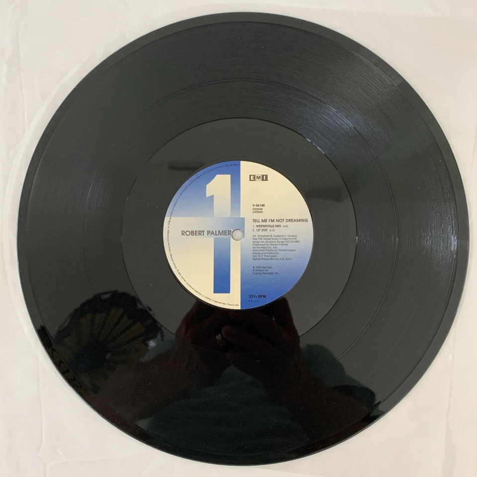 ROBERT PALMER - Tell Me I'm Not Dreaming - 12" vinyl single -Vintage - Image 4 of 4