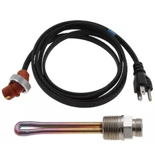 SALE8605556 ZeroStart CAT / Detroit Deisel Engine Block Heater 1500W 120V 1" NPT