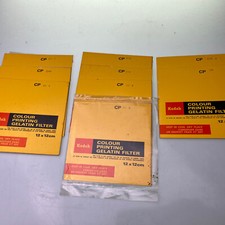 Kodak Colour Printing Gelatin Filter 12 x 12cm - For the Lot