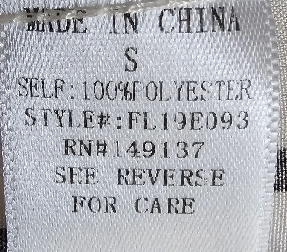 Pantalones Cortos Favlux Mujer Talla S Pequeños Marfil Negro Rayas Foto 3 de 4