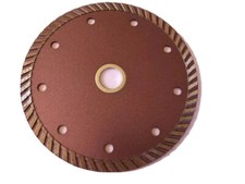 5 Inch Turbo Continuous Diamond Saw Blades For Tile, Concrete, Stones, Masonry