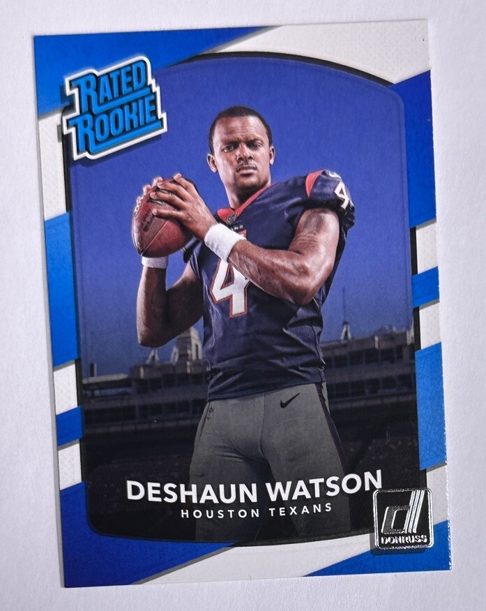 2017 Donruss Rated Rookie Deshaun Watson #345
