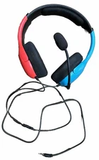 PDP LVL40 Blue/Red Over the Ear Wired Gaming Headset For Nintendo Switch
