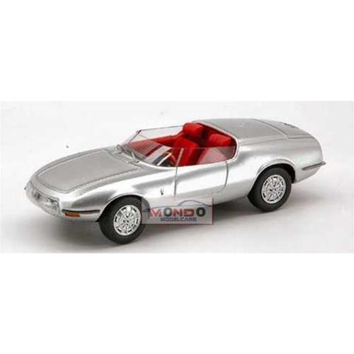 1:43 Spark ABARTH 1000 GT SPIDER 1964 SILVER SP1302 Model - Picture 2 of 2