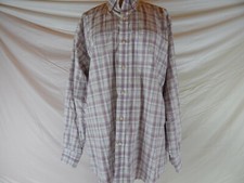 Tommy Hilfiger Size Large 16 1/2 34/35 Red Button Up Dress Shirt 100 Cotton
