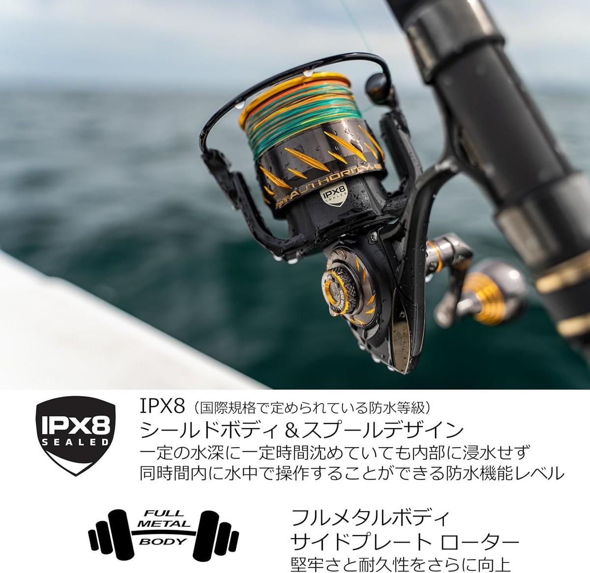 PENN AUTHORITY SPINNING REEL 5500 31324283329| eBay