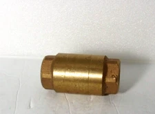 Strataflo Check Valve 1" No. 300 Brass, New