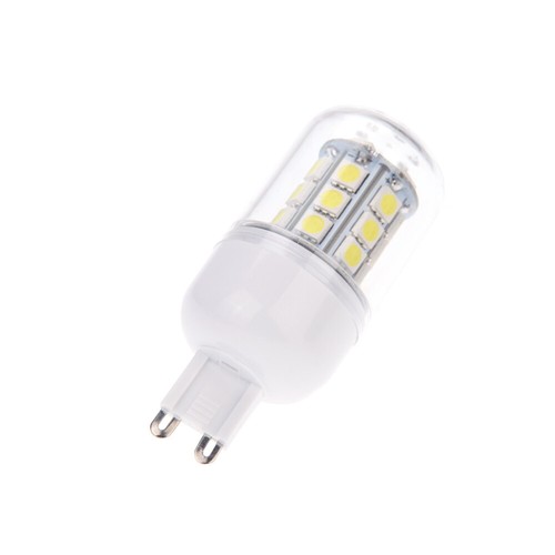 J G9 5.5W 5050 SMD 27 LEDs Corn Light Lamp Bulb Energy Saving 360 Degree White - Picture 2 of 7