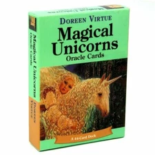 Magical Unicorns Oracle Cards: A 44-card Tarot deck(English) -  Positive Cards