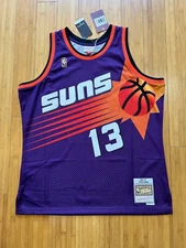 Steve Nash Phoenix Suns Mitchell & Ness Road NBA Swingman Jersey Sz XL NWT