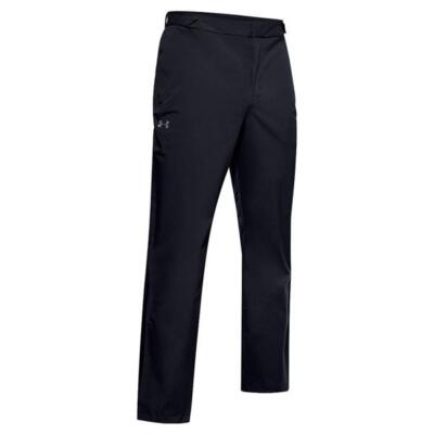 Under Armour Herren Stormproof wasserdichte Golfhose, schwarz, NEU