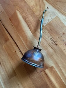 Vintage 1950s Eagle Oiler Oil Can w/ Adjustable Snake Spout Top Made in USA 3.5"