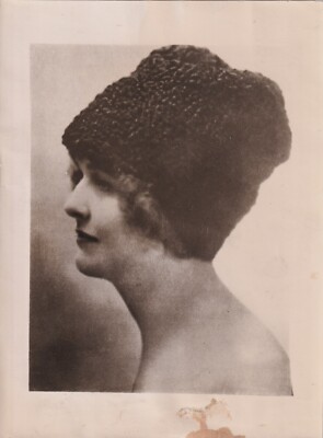 E. O. HOPPE * Mrs. Haddon Chambers * SOUTH AMERICAN BEAUTY * VINTAGE 1922 photo