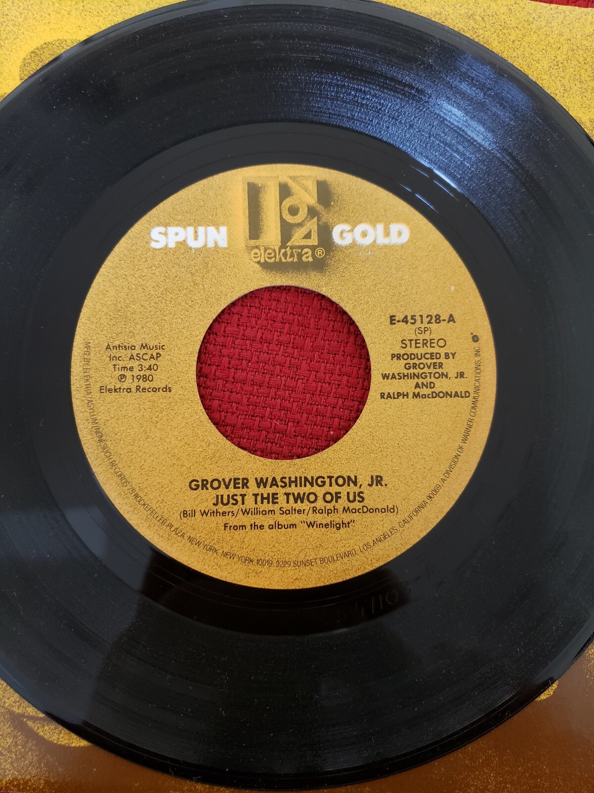 Grover Washington Jr 45 Just The Two Of Us Winelight R B Funk Soul Mint New Ebay