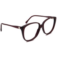 Pathway Women's Vintage Eyeglasses Studious Bordeaux Square Frame USA 53 19 135