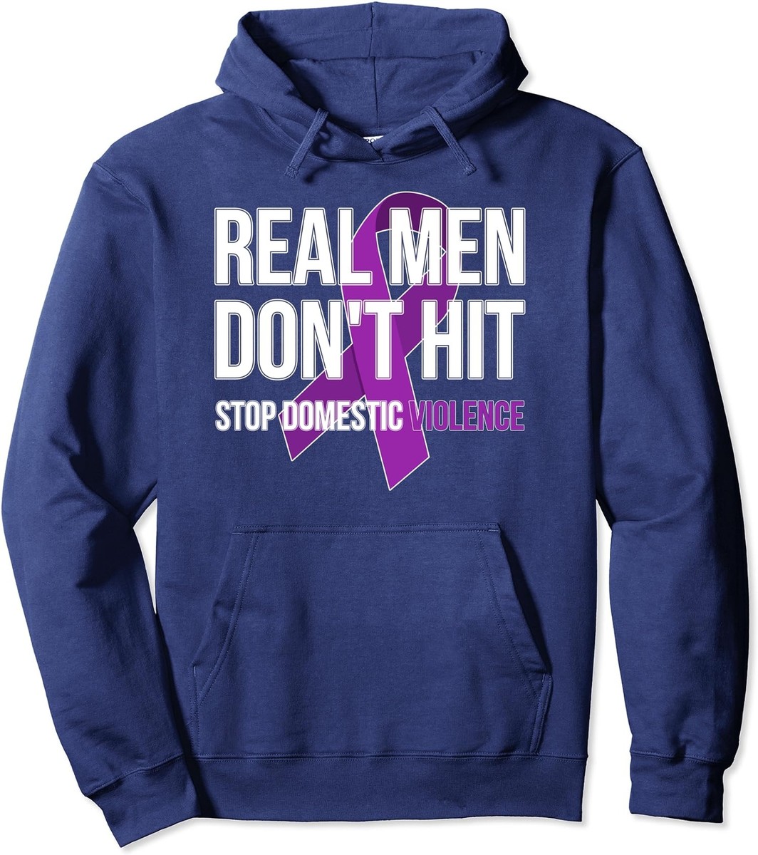 ろびん様オーダー Domestic Violence Awareness Survivor Gift Real Unisex Hooded
