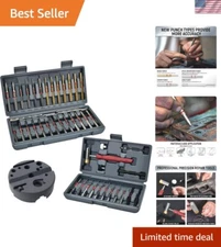 Elite Mechanical Repair Tool Set: 40PCS Steel & Brass with Durable Storage Cases