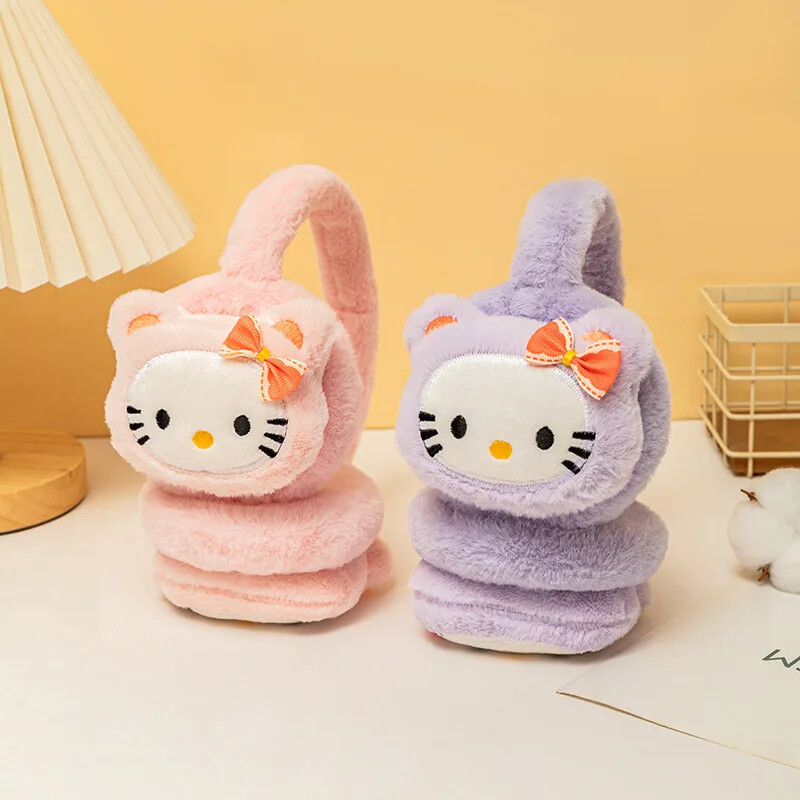 Hello Kitty Multi-Colored Cute Winter Ear-Muffs | eBay
