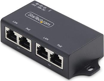 Iniettore PoE+ Gigabit 2 Porte StarTech.com | Affidabilità Business