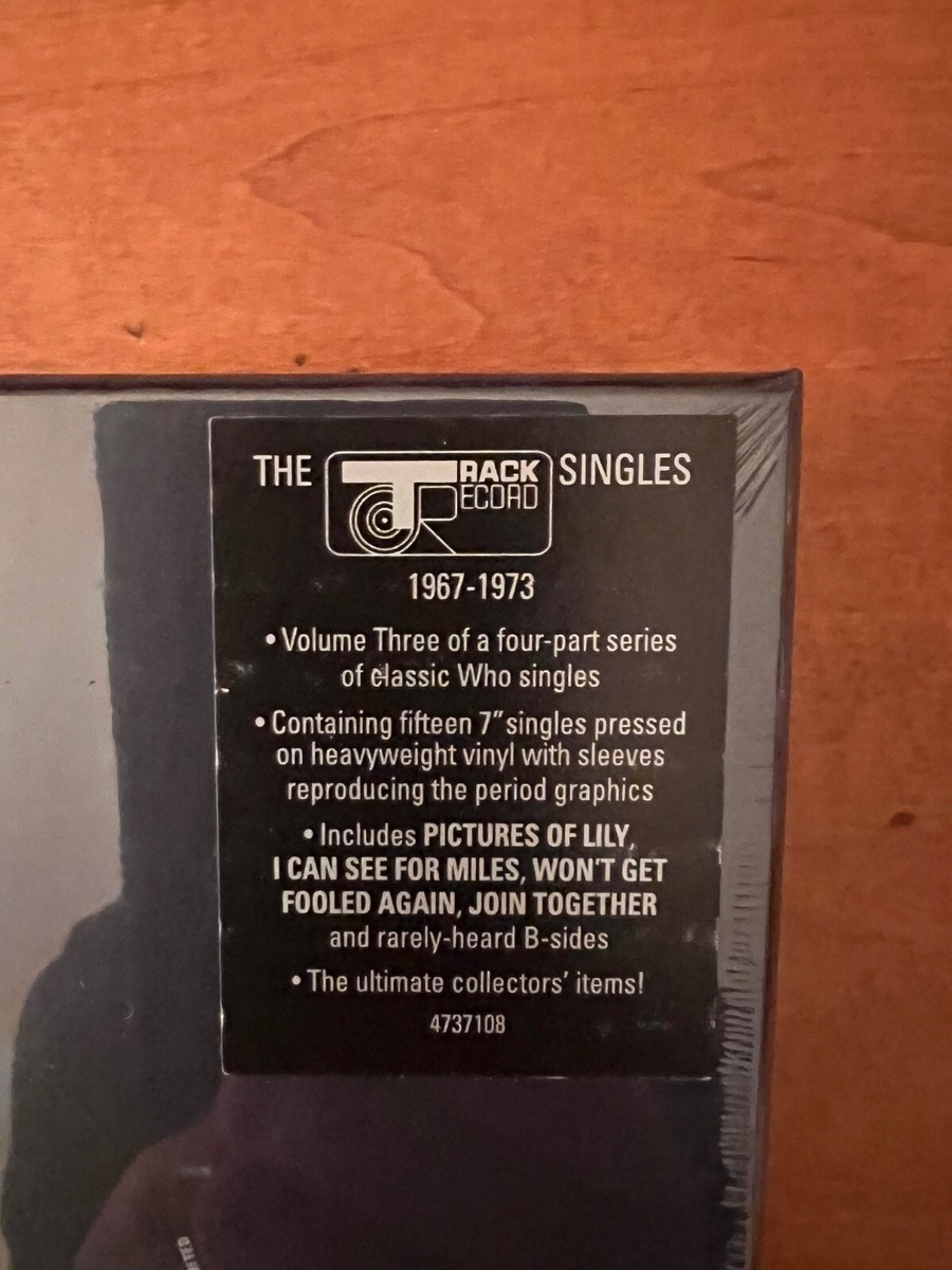 THE WHO - THE TRACK SINGLES - 1967-1973 - 15-7