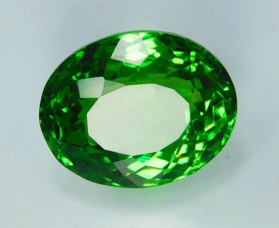 79.05 Carat Oval Cut Green Peridot Faceted AAA+ Loose Gemstone Gift for Birthday - Image 3 of 4