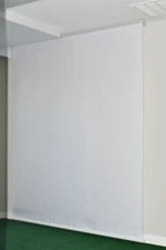 78"W 120"H Golf Simulator Impact Retractable Side Protection Screen Only