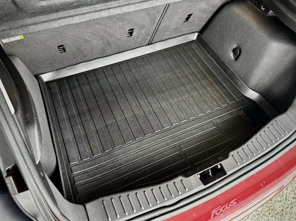 Alfombrilla bandeja revestimiento maletero trasero carga para Ford Focus / Focus ST / Focus RS 2012-2018 Foto 3 de 4