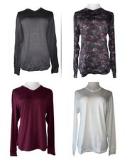 Cuddl Duds Chill Chasers Stretch Microfiber Long Sleeve V-Neck Top CD8585