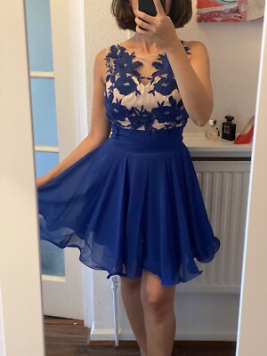 blue dress for races Sweetheart strapless layered tulle short wedding guest dress , races d Deja Elite Boutique