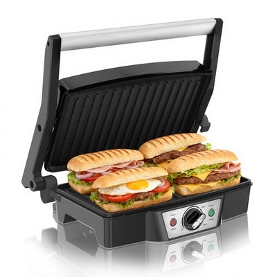 SUPERLEX XL Kontaktgrill Elektrischer OptiGrill Sandwich Toaster Elektrogrill