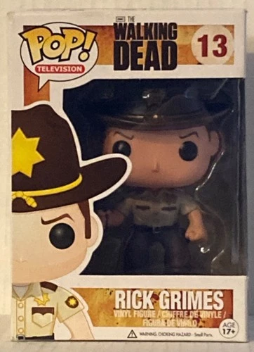 The Walking Dead RICK GRIMES #13 Funko Pop! VAULTED New in Box