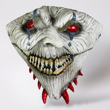 Creepy Clown Halloween Mask Scary Costume Prop Horror Cosplay Men's