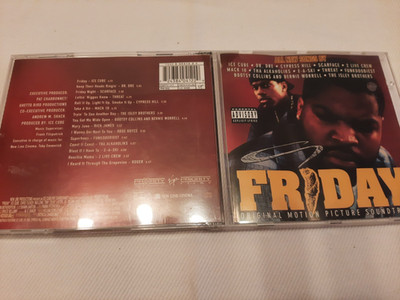 CD SOUNDTRACK - FRIDAY (ICE CUBE, DR. DRE, CYPRESS HILL, 2 LIVE CREW, ...)