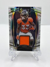 2021 Panini Select Javonte Williams #RSW-JWI White RC Patch/Relic