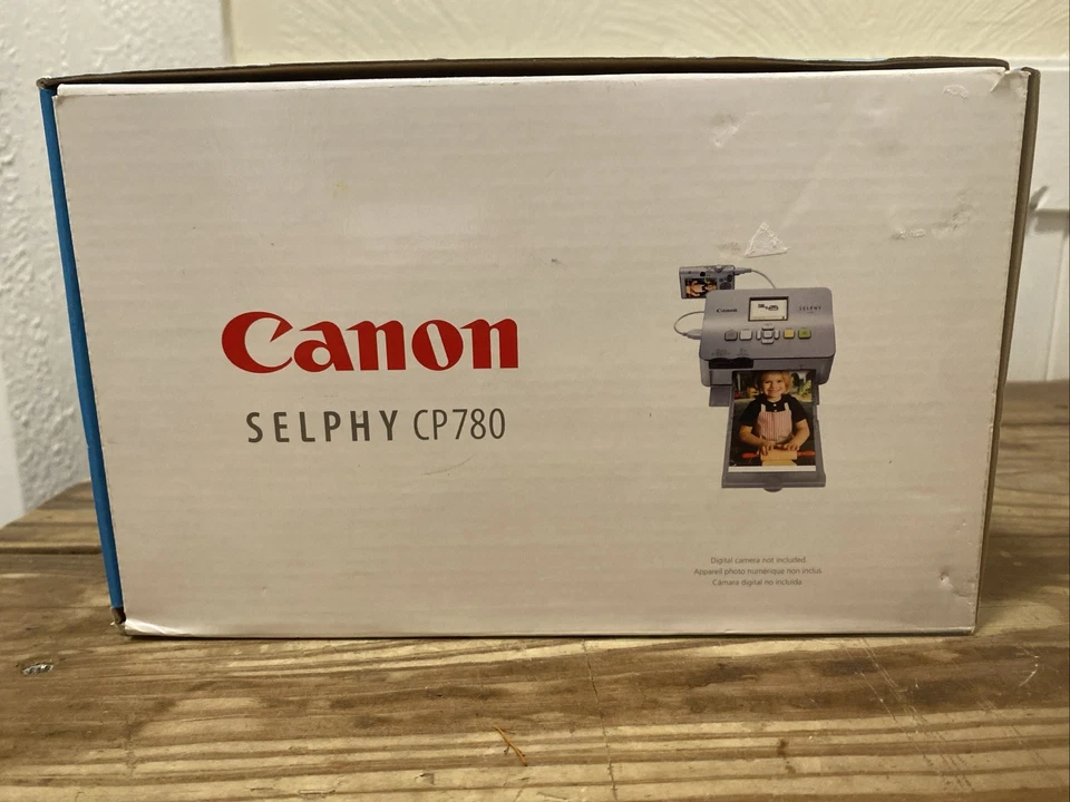 NEW Canon CP780 SELPHY Portable Photo Printer - Silver - W/ Photo Paper - Image 2 of 4