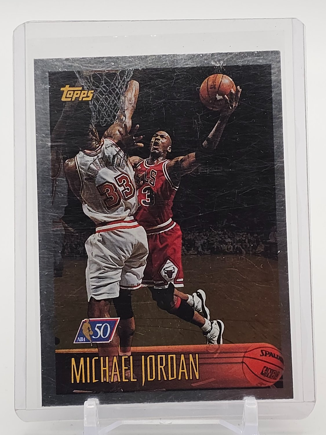 その他 NBA 1996 Topps50 #139Michael Jordan+1sc Michael Jordan 1996 Topps #139 NBA at 50 Price Guide - Sports Card