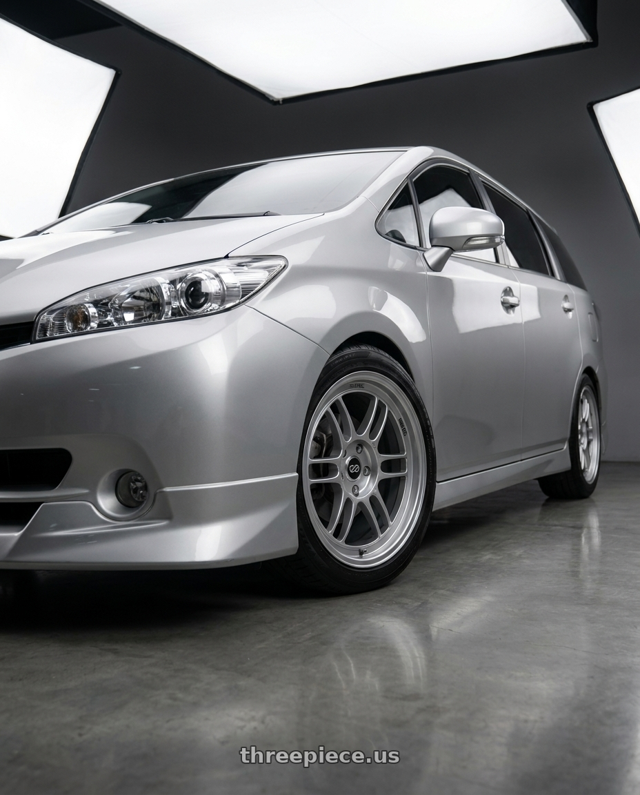 Rpf1 Rims Enkei RPF1 17x7 4x100 +35 Silver Wheel Rim Fits MX-5 Miata Yaris Rio ...