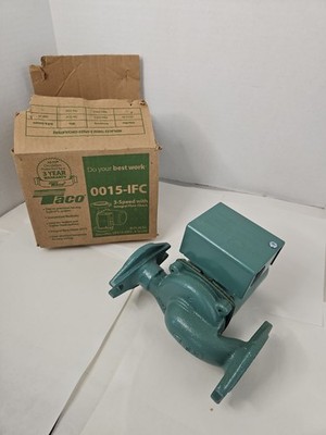 Taco 0015-MSF3-IFC 1/20 HP Flanged 3 Speed CI Circulator