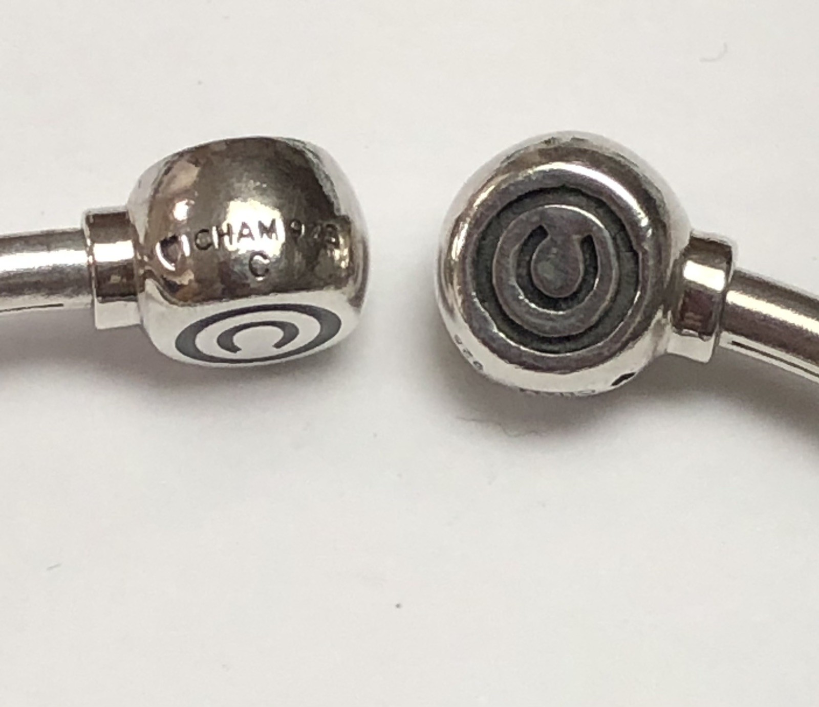 CHAMILIA Sterling Silver Flex Solid Bangle Bracel… - image 4