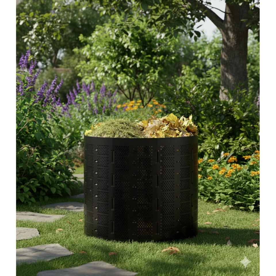 Gartenkomposter Schnellkomposter Kompostbehälter Gartenkomposter 180-1100 Liter - Bild 2 von 4