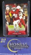 CeeDee Lamb (RC) - Red Parallel Rookie Card. rookie card picture