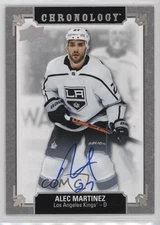 2019-20 Upper Deck Chronology Franchise History Alec Martinez #FH-LA-MA Auto
