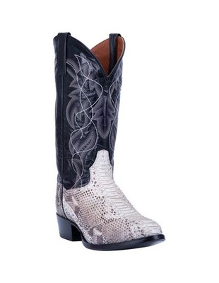 Dan Post Western Boots Mens Sly Python Leather Natural DP3036