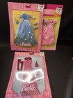 3 Pack Barbie Outfits Fashions New In Package With Accessories