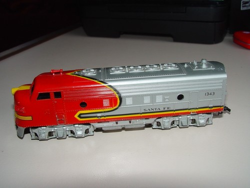 Fleischmann 1343 SF (4700), US-F7-Diesellok Santa Fe  R.R., guter Zustand | Zustand: Gebraucht