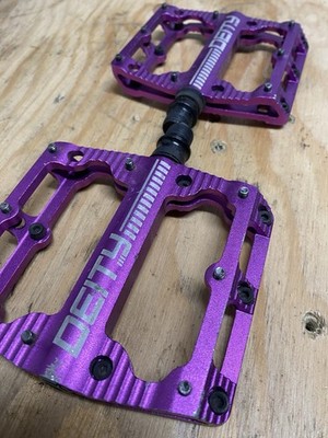 Deity Black Kat Purple Pedals