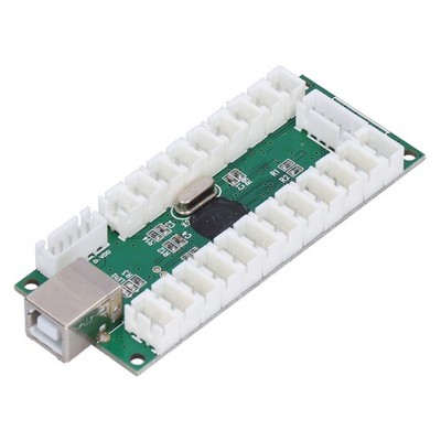 2 Player DIY Kit 8 Ways Joystick LED Buttons USB Encoder For A New