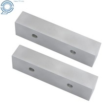 1 Pair 8  2  1.5" Machined Soft Jaws Reversible Aluminum For 6" Milling Vise
